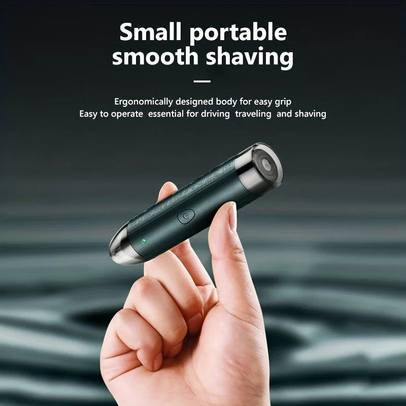 2-in-1 Portable Electric Shaver Nose Trimmer USB