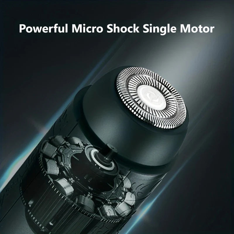 2-in-1 Portable Electric Shaver Nose Trimmer USB