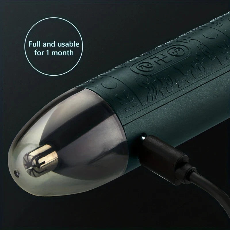 2-in-1 Portable Electric Shaver Nose Trimmer USB