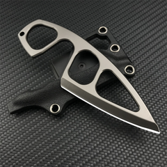 Boker Plus GS226 Miltner Adams MA-2 Fixed Blade Knuckle Knife | 2.5" 440C Titanium Coated Blade