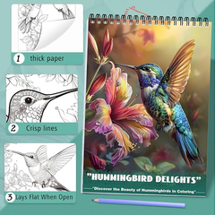 DIY Coloring Book for Adults | Stress Relief Therapeutic Art Book, Multiple Patterns Available