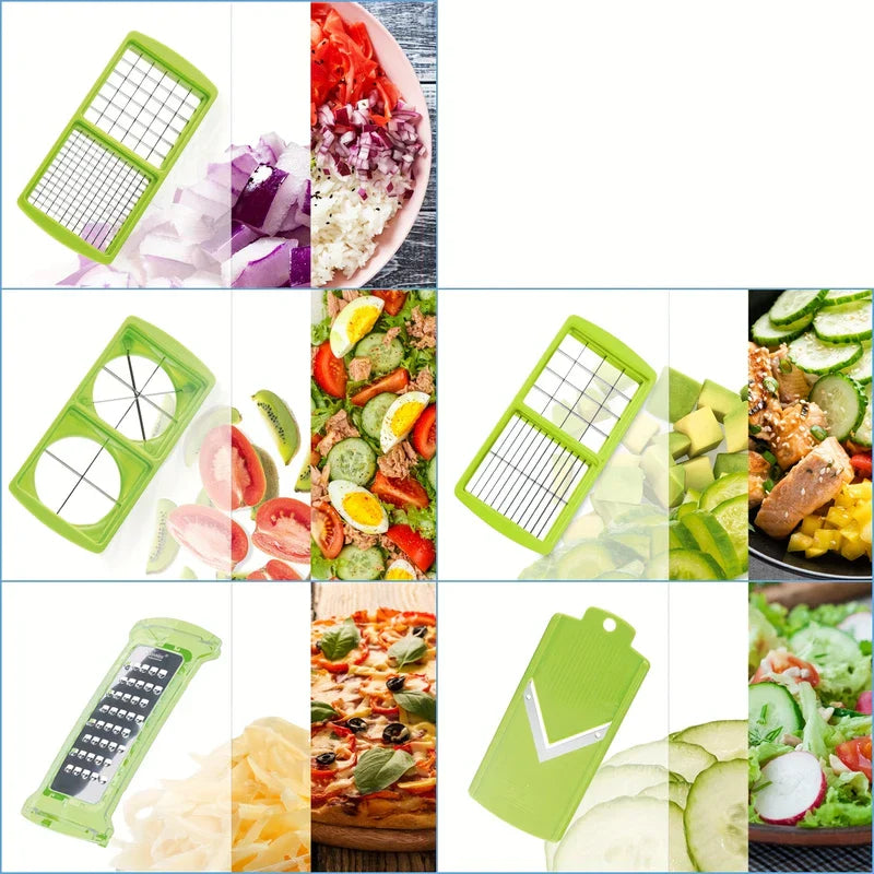3-Piece Julienne Peeler Slicer Grater Set
