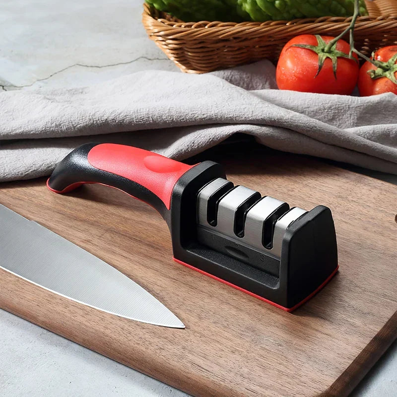 3-Stage Manual Knife Sharpener Tool