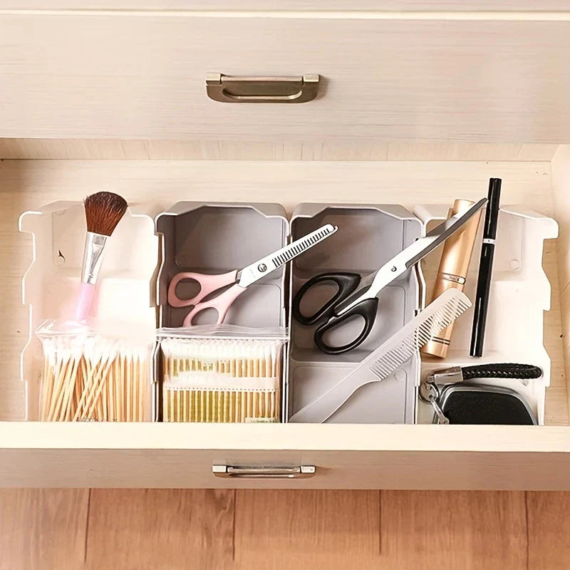 3-Tier Expandable Spice Rack Step Shelf Organizer