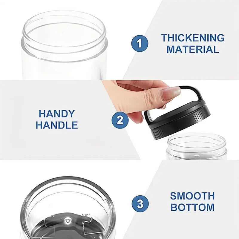 3-Tier Stackable Airtight Storage Canister Jar