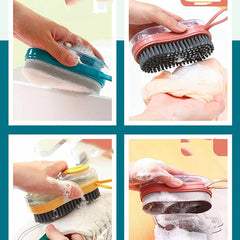 3-In-1 Cleaning Brush Scrubber Tool Bottle Gap Window