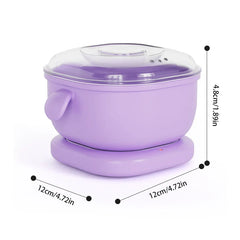 3-In-1 Silicone Wax Melting Pot Bowl