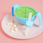 3-In-1 Spill Proof Baby Snack Bowl With Straw Lid
