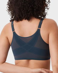 Front Closure Support Bra for Women – Breathable Mesh, Easy-On Design & Comfortable Everyday Support