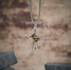 Kingdom Cross & Crown Pendant