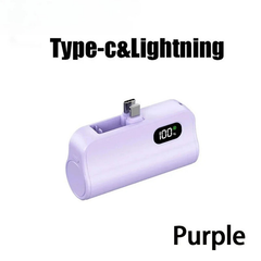 5000mAh High-Capacity Fast-Charging Power Bank