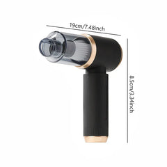 4-In-1 Handheld Car Vacuum Blower Inflator Pump