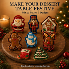 🍪Latest 2026 Christmas Baking Molds – 9 Festive Designs 🎄