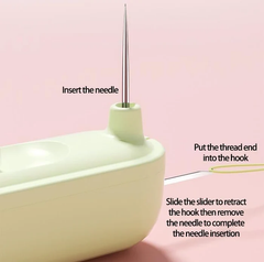 2-in-1 Needle Threader & Seam Ripper – Easy Threading & Quick Stitch Removal
