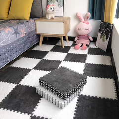 Interlocking Plush Floor Mats 10 Pack