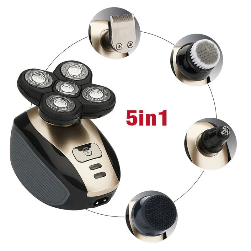 5-In-1 Electric Shaver Grooming Kit Razor Trimmer