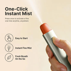 One-click instant mist activation for Zdeer oral spray