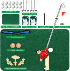 Mini Golf Games - Funny Golfer Gifts for Kids, Unique Mini Golfer On A Stick