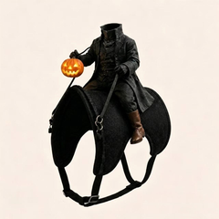 😺Headless Horseman Rider Dog Costume – The Ultimate Halloween Pet Costume🎃