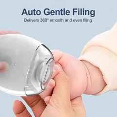 Universal automatic nail file for adults and children