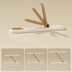 Extendable Shoe Rack with Aromatherapy 10 PCS