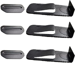 3 Pieces Matching New Door Stop Under Door is Suitable for Home and Office to Prevent The Door from Rebounding (Black)