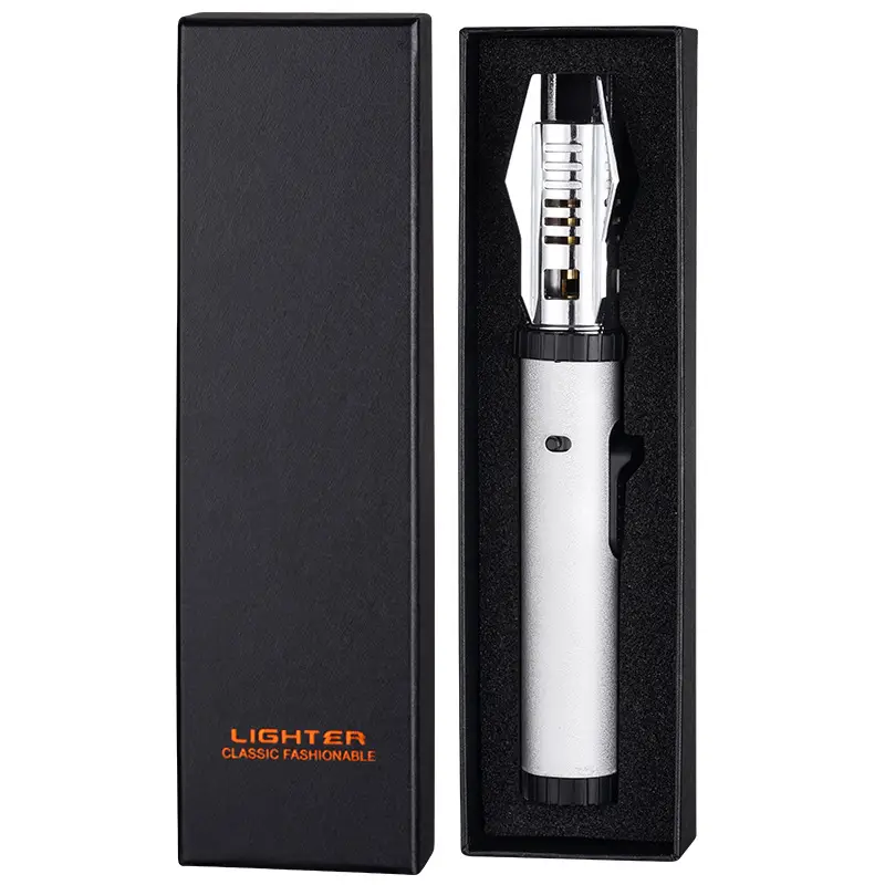 Torch Jet Lighter | Windproof Turbo Flame | Butane Gas Lighter for BBQ & Metalwork New HomeGoods