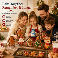 🍪Latest 2026 Christmas Baking Molds – 9 Festive Designs 🎄