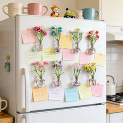 Mini Magnetic Vase Fridge Magnet