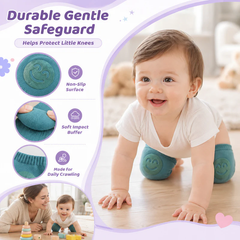 👶 Baby Crawling Knee Pads – Soft Cushioned Non-Slip Knee Socks