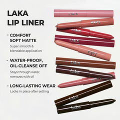 Precise Lip Liner Pencil – Waterproof Lip Contour & Overlining, No Sharpening