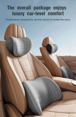 Ergonomic Memory Foam Car Headrest & Lumbar Support Pillow Set (FREE SHIPPING)
