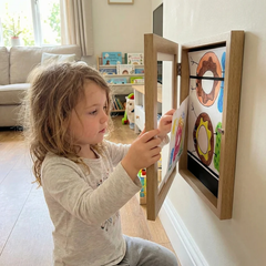 Kids Artwork Display & Storage Frame