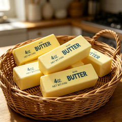 12 Pack Butter Stick Squishy Toy, 5.2in PU Slow Rising Squeeze Toy with Milk Scent, Realistic Stress Relief Fidget Sensory Toy for Kids Adults Office Desk Party Favors