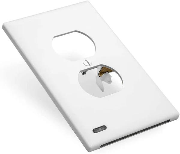 Outlet Wall Plate With Led Night Lights-No Batteries Or Wires [UL FCC CSA CERTIFIED] New HomeGoods