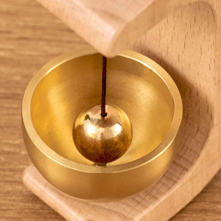 Magnetic Wooden Wind Chime Doorbell Decoration New HomeGoods