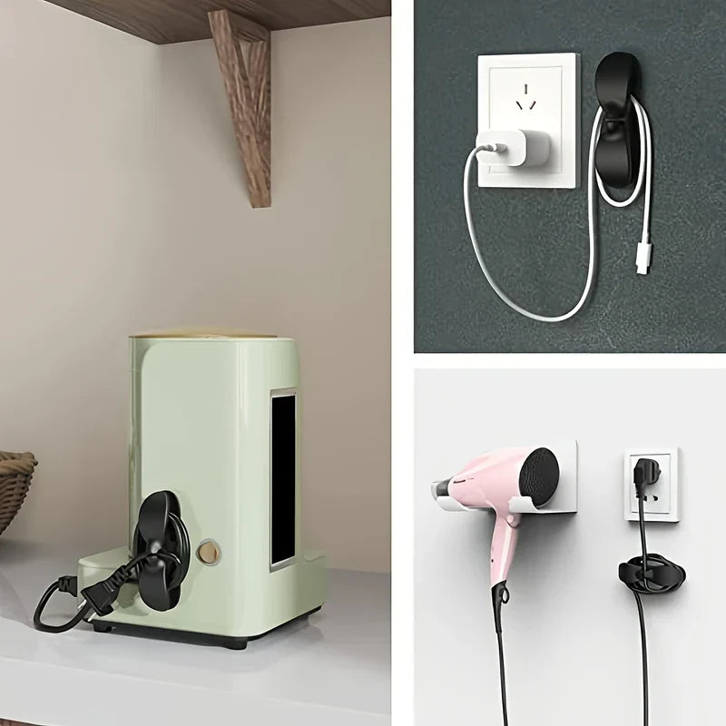 Adhesive Cable Management Clips Cord Holder Organizer