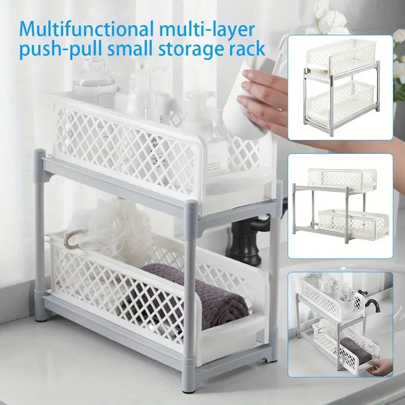 Adhesive Corner Shower Caddy Shelf Organizer