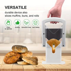 Adjustable Bread Loaf Bagel Slicer Guide