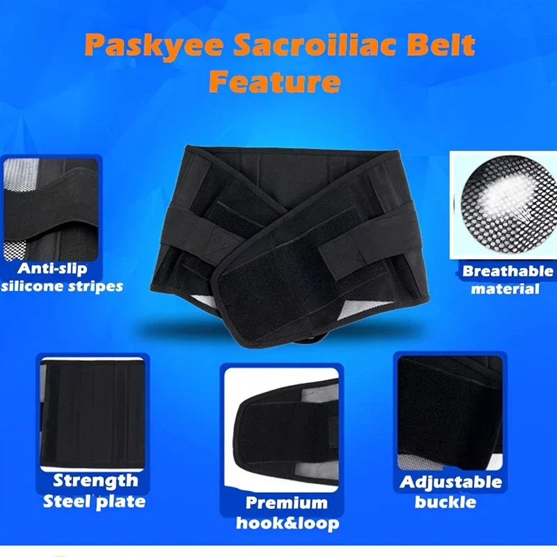 Adjustable Neoprene Back Support Brace Belt