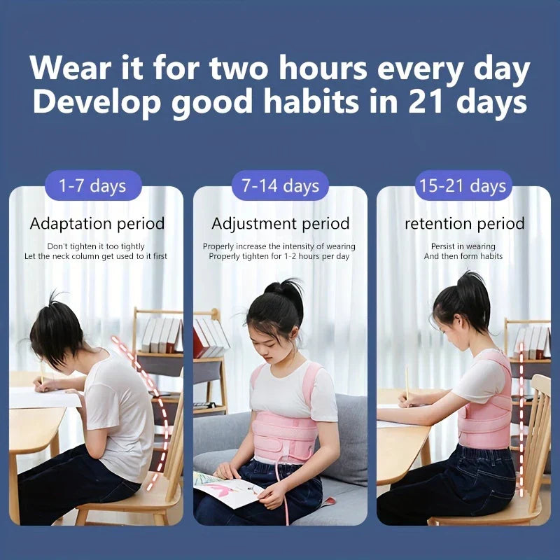 Adjustable Posture Corrector Back Brace Support