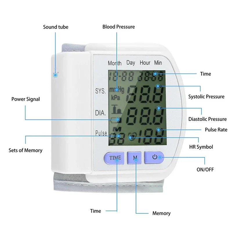 Automatic Arm Cuff Home Bp Monitoring System