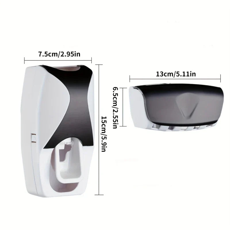 Automatic Toothpaste Dispenser & Holder Set
