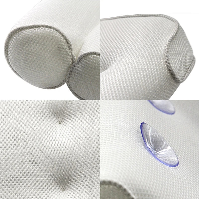Bath Pillow Bathtub Spa Headrest Cushion
