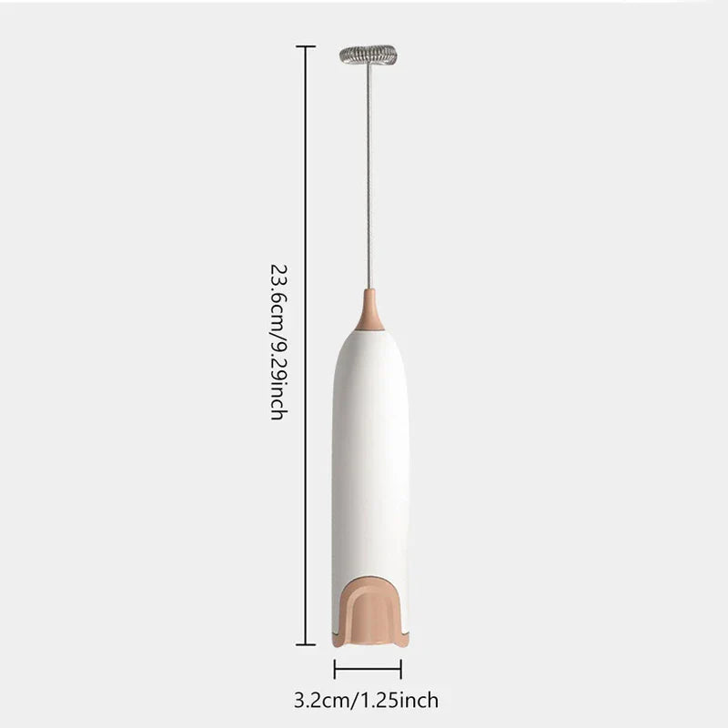 Battery Operated Drink Mixer Foaming Wand
