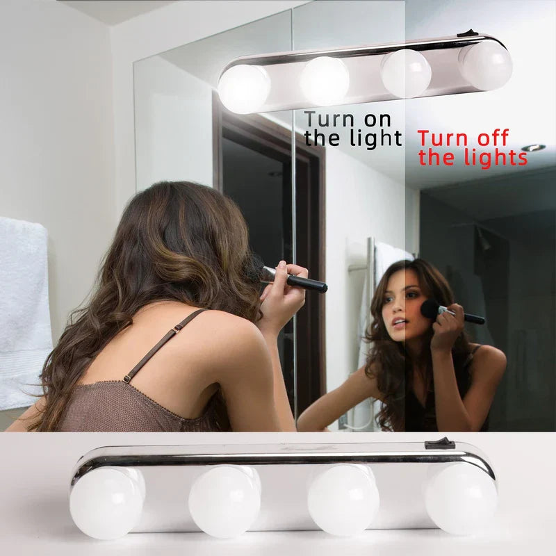Battery Operated LED Vanity Mirror Light Bar Strip