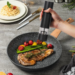 Battery Operated Push Button Electric Grinder Mill Pepper Salt
