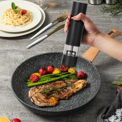 Battery Operated Push Button Electric Grinder Mill Pepper Salt