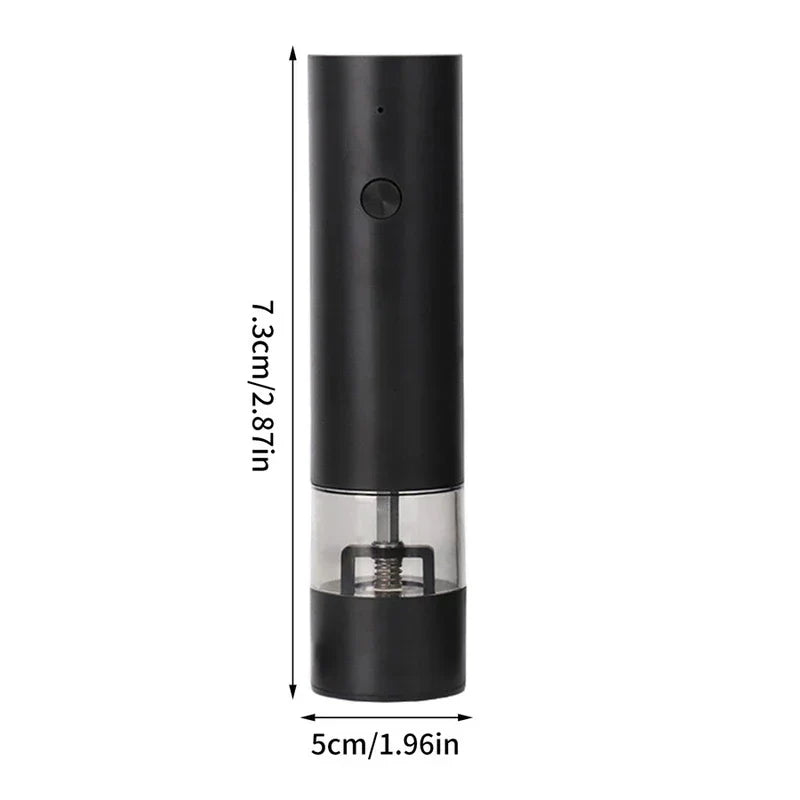Battery Operated Push Button Electric Grinder Mill Pepper Salt