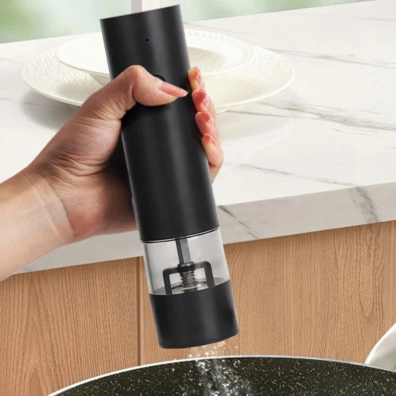 Battery Operated Push Button Electric Grinder Mill Pepper Salt